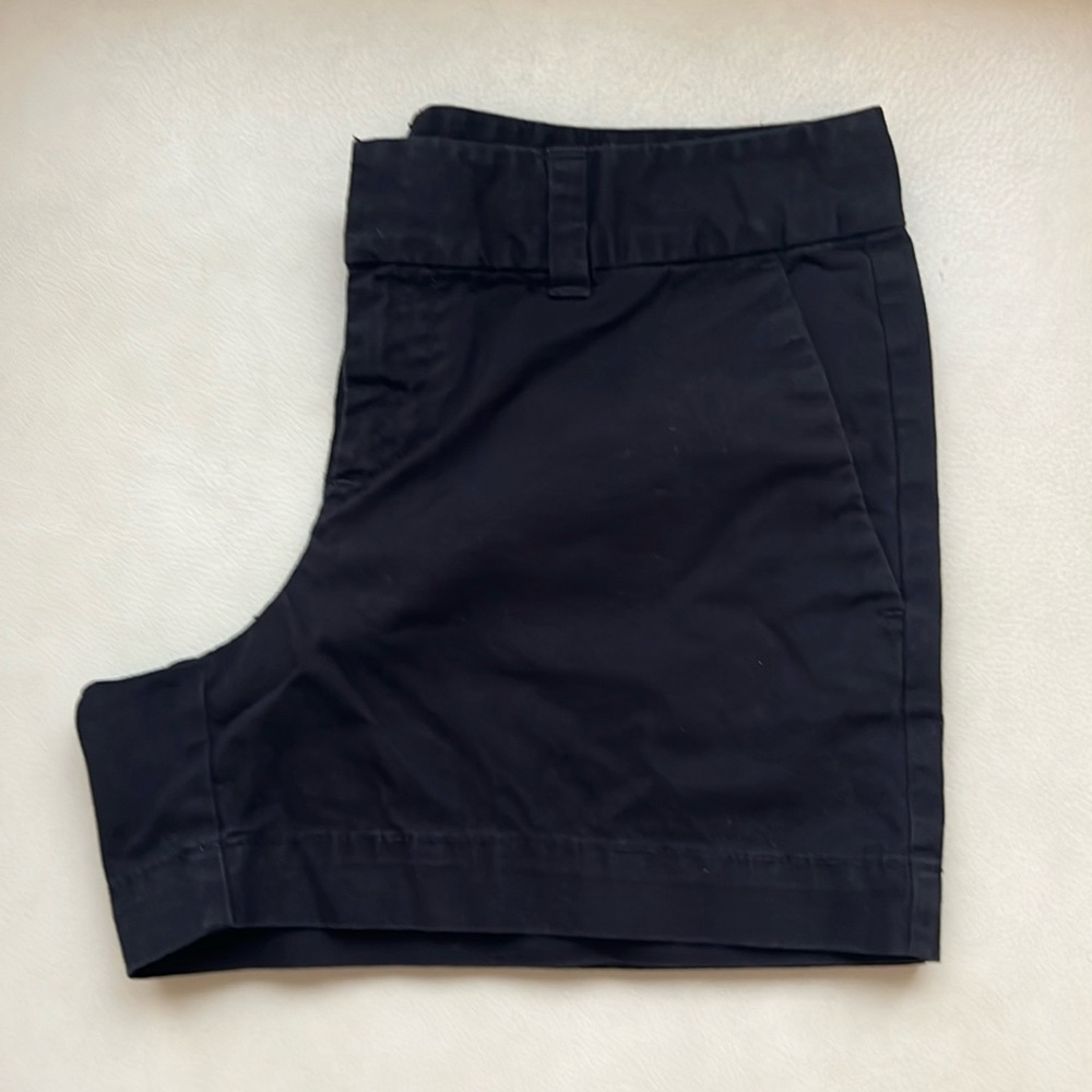 LOFT riviera shorts- size 0, black, gently worn, like new